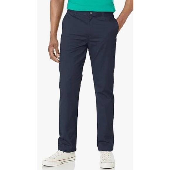 Volcom Men's V Monty Chino Pants Dark Navy 34" W x 32" L Casual Comfortable - Picture 1 of 4